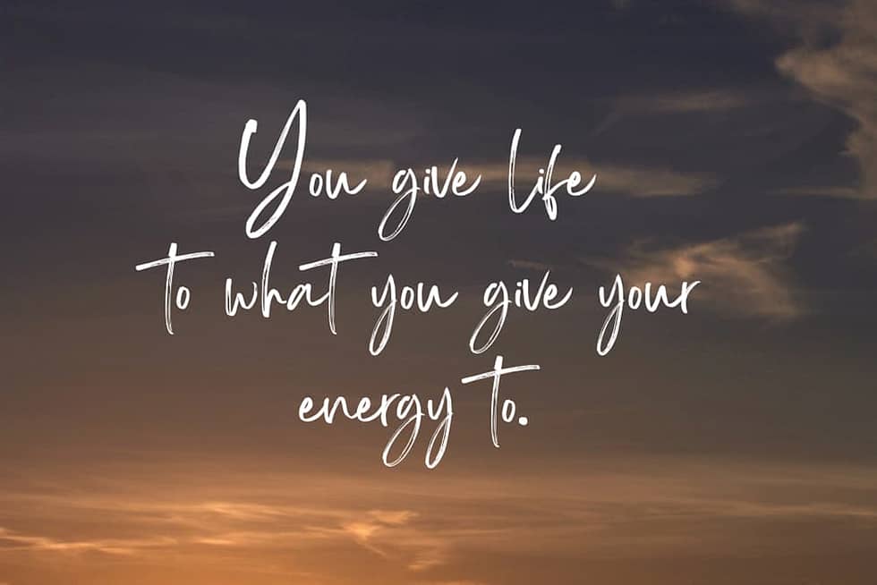 #97: You give life to what you give your energy to - Kelley Ranaudo